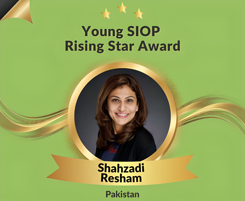 International Society of Paediatric Oncology 2024 “Rising Star” Award Recipient: Shahzadi Resham